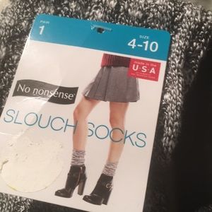 Slouch socks two pair